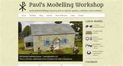 Desktop Screenshot of paulsmodellingworkshop.com